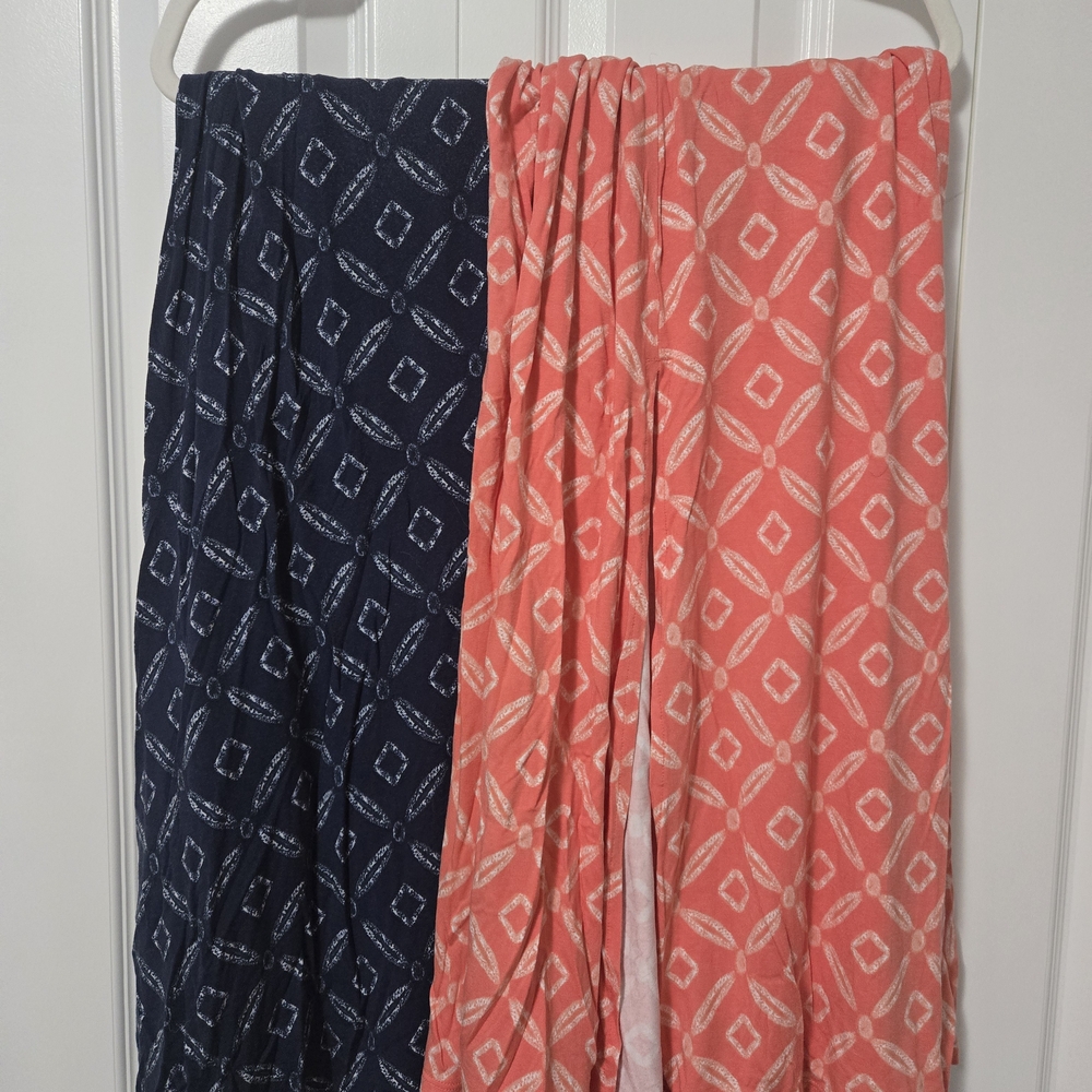 Joe Fresh Skirts in Navy and Coral